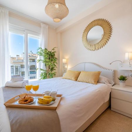 Apartamento Con Vistas Al Mar En Manilva Playa Exterior foto