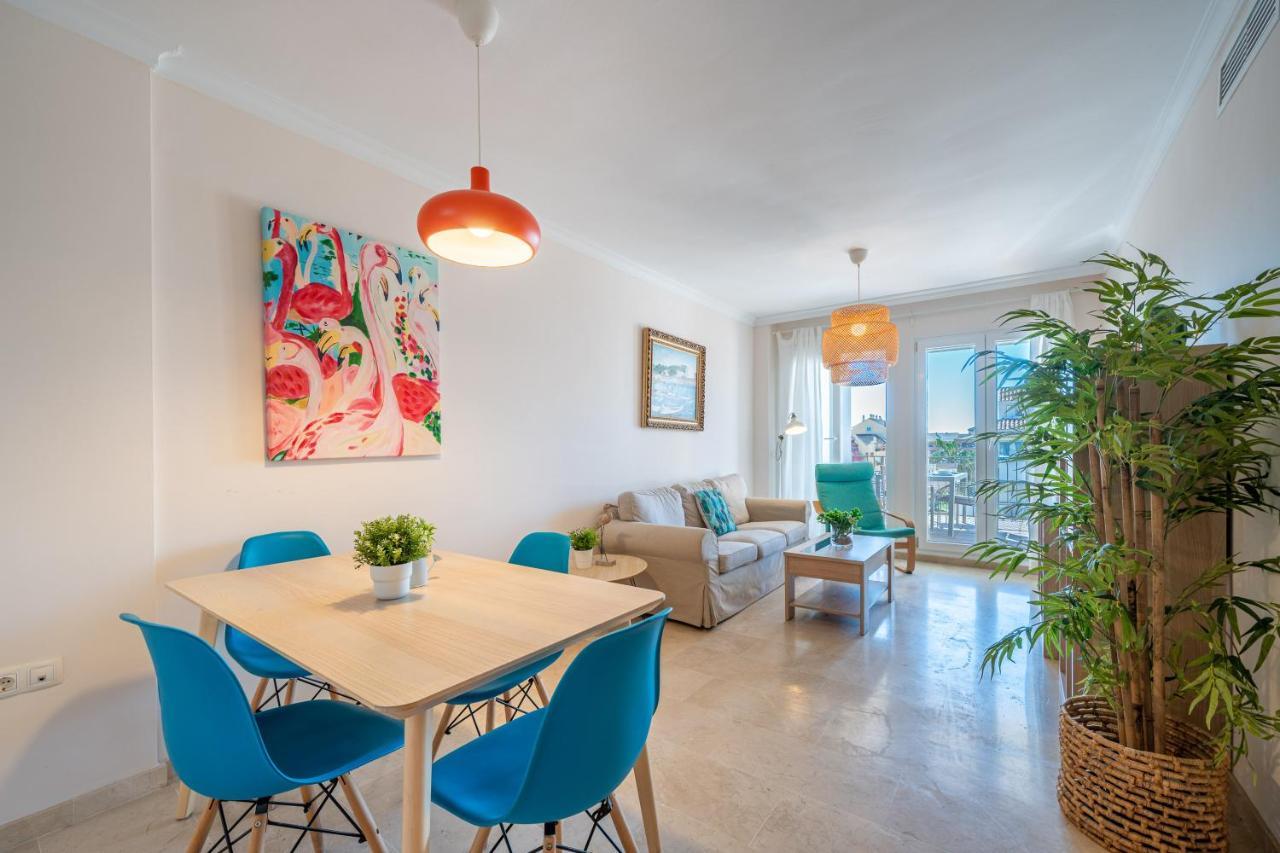 Apartamento Con Vistas Al Mar En Manilva Playa Exterior foto